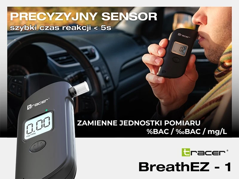 Alkotesteris Tracer Breath EZ-1
