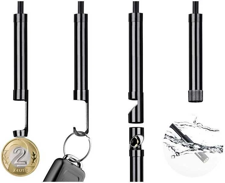 Endoskopinė kamera Tracer HardWire 5M 8MM, Juodos spalvos