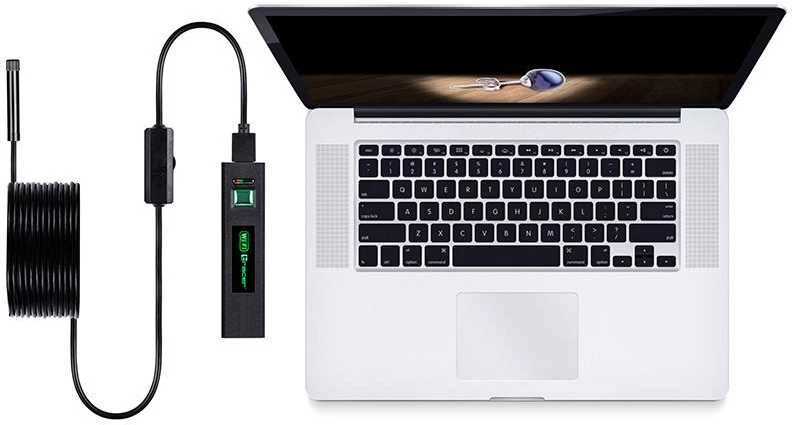 Endoskopinė kamera Tracer HardWire 5M 8MM, Juodos spalvos