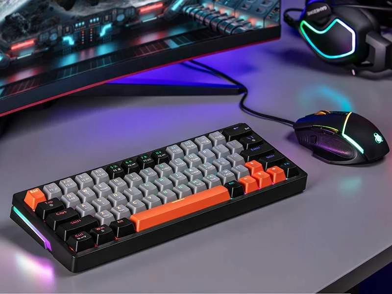 Klaviatūra mechaninė tracer gamezone evo1 hot swap 63 (pilkas) trakla47297