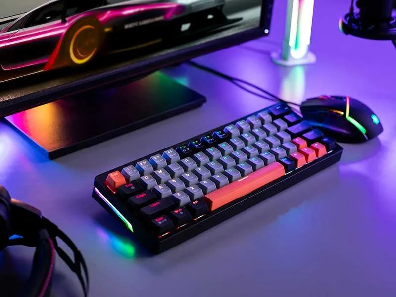 Klaviatūra mechaninė tracer gamezone evo1 hot swap 63 (pilkas) trakla47297
