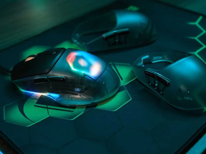 Pelė Myszka žaidimams Tracer GameZone NEON su laidu 12400 dpi optinė juoda