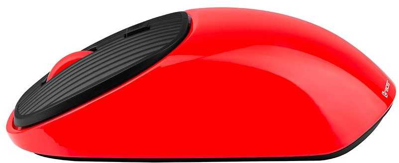 Tracer Pelė wave rf 2,4 ghz raudona