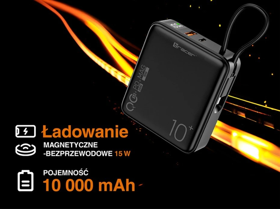 Tracer Scout 10000 mAh MAG+PD+QC akumuliatorius