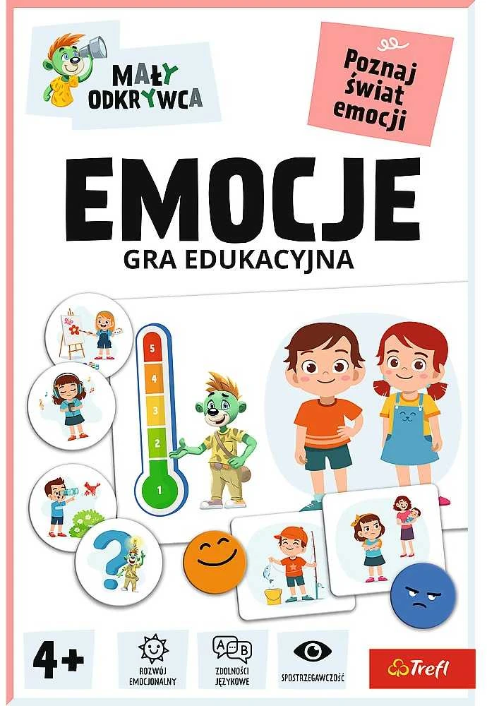 TREFL 02804 Emocijų žaidimas / Mažasis tyrinėtojas