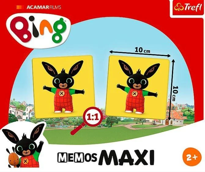 Trefl Atmintį lavinantis stalo žaidimas „Bing“