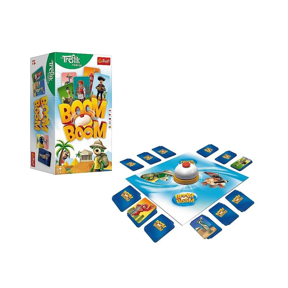 Trefl 02122 ŽAIDIMAS - Boom Boom - Treflik šeima