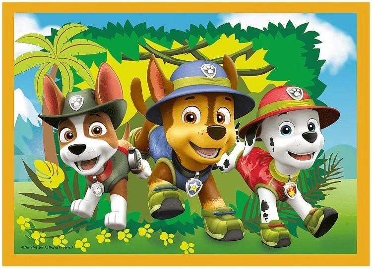 Trefl Dėlionė 207 vnt. - Šunyčiai patruliai (PAW Patrol)
