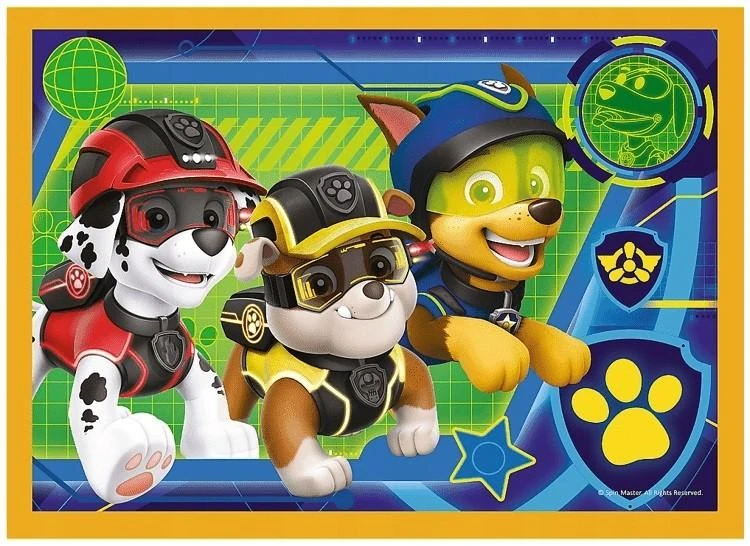 Trefl Dėlionė 207 vnt. - Šunyčiai patruliai (PAW Patrol)