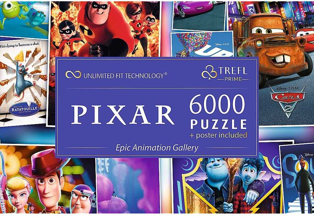 Trefl Dėlionė 6000 vnt. - Pixar animacija