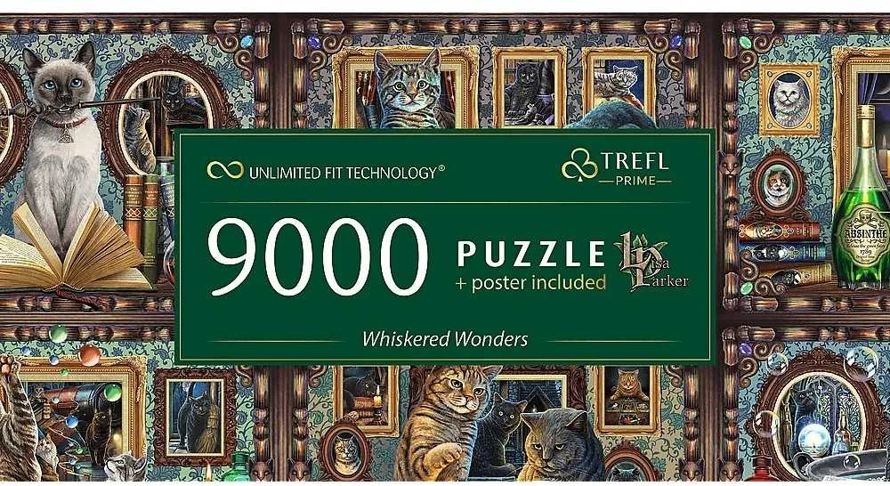 Trefl Dėlionė 9000 vnt. - Katės
