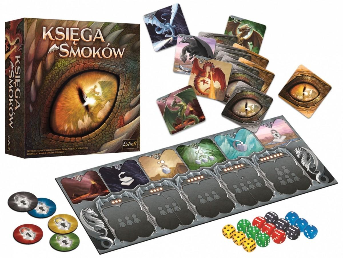 Trefl Book of Dragons stalo žaidimas