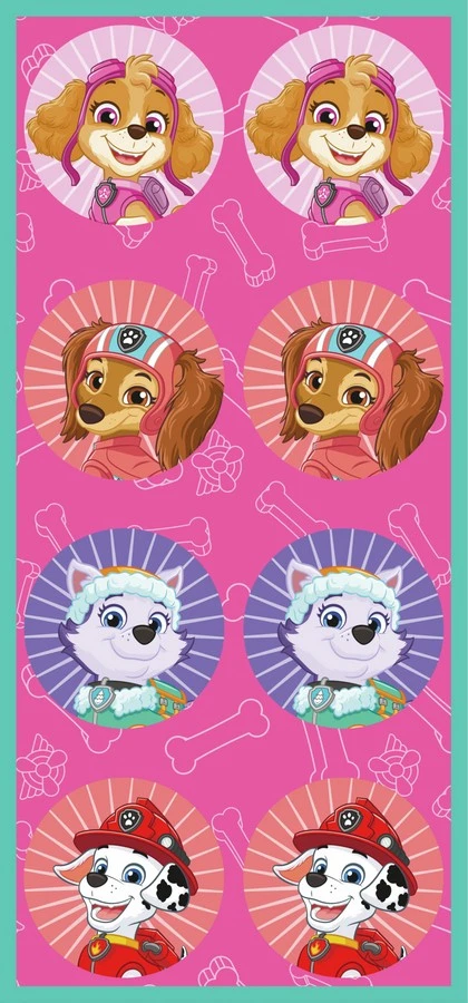 Auriculares inalámbricos para niños TRUST Nouna de PAW Patrol, spalva rosa