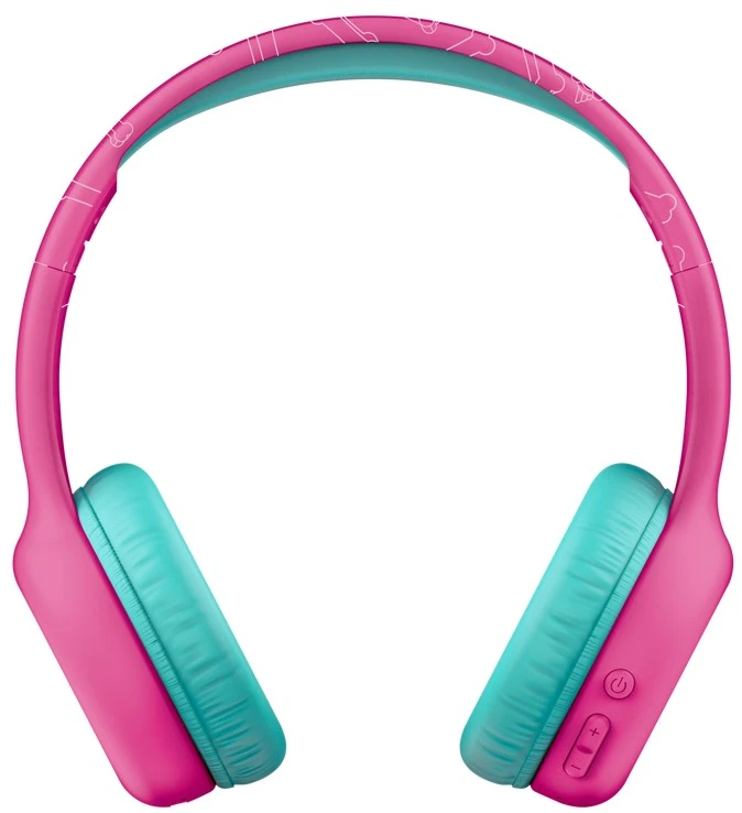 Auriculares inalámbricos para niños TRUST Nouna de PAW Patrol, spalva rosa