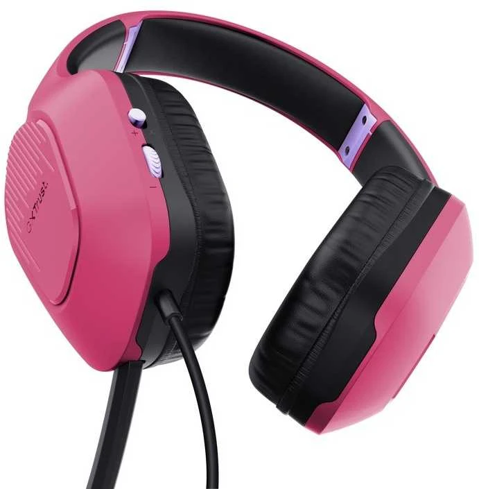 Trust Ausinės gxt415p zirox rožinė