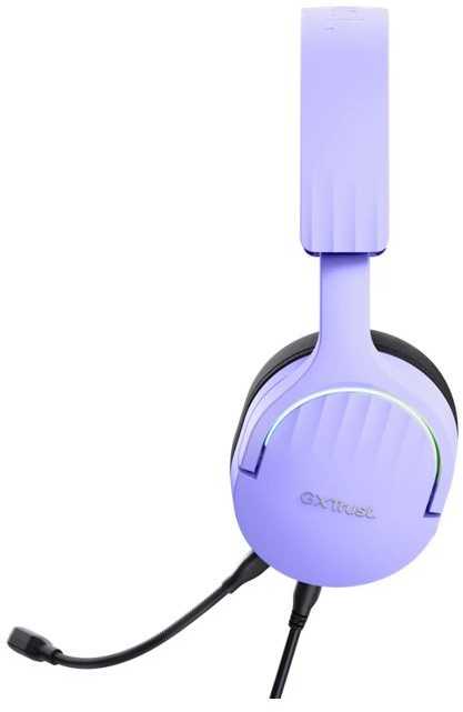 Trust GXT490P Fayzo 7.1 USB ausinės, violetinės