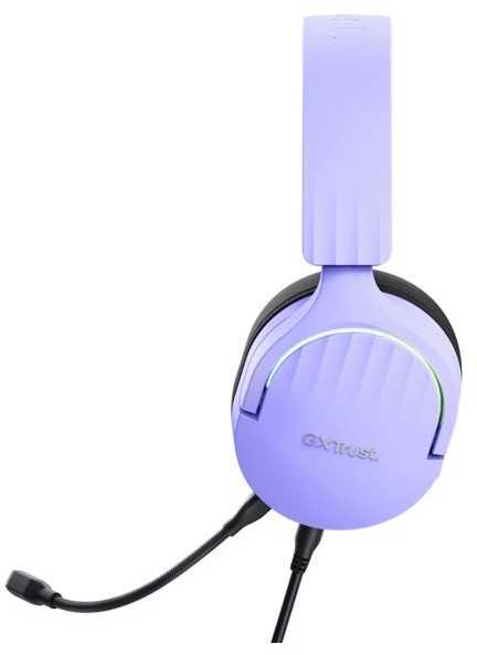 Trust GXT490P Fayzo 7.1 USB ausinės, violetinės