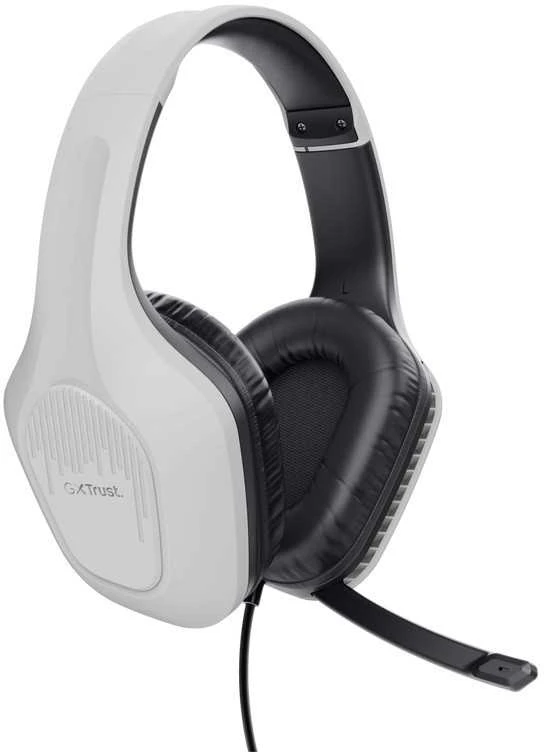 Trust Ausinės žaidimams gxt415w zirox balta