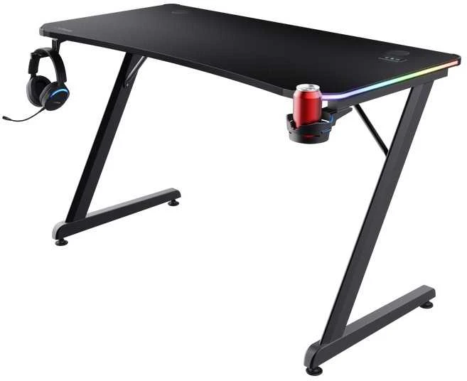 TRUST GXT709 LUMINUS RGB stalas (Juodas)