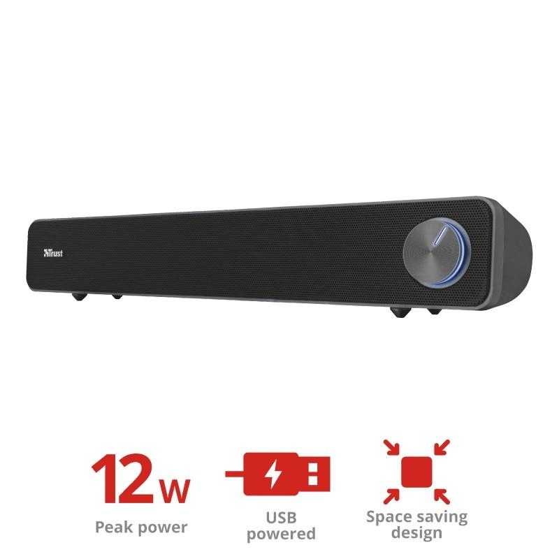 Kompiuterio kolonėlės „Trust Soundbar Arys“ kompiuterio garsiakalbiai