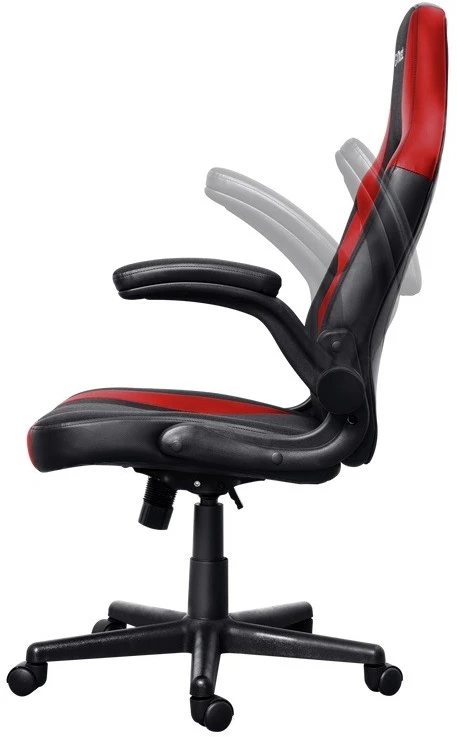 Žaidimų kėdė Trust GXT703R RIYE, Raudona/juoda
