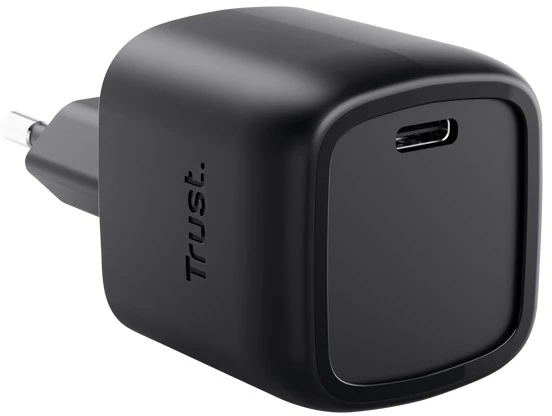 Trust Maxo 30W USB-C GaN juoda