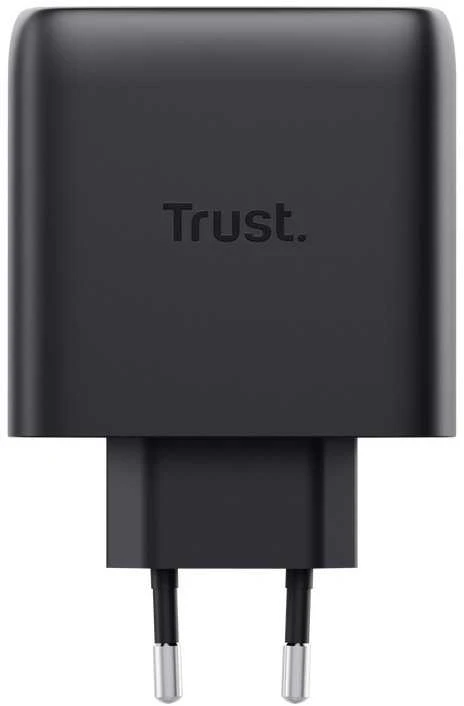 Trust Maxo GaN 65W 2xUSB-C juoda