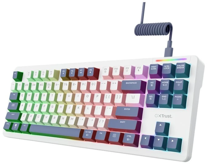 Trust Mechaniczna klaviatūra žaidimams gxt 872 xyra tkl