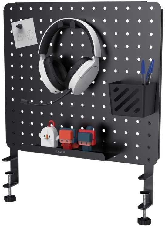 Metalowy organizer na biurko trust gxt 724 vesto