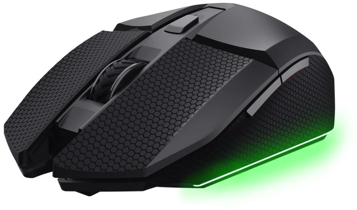 Pelė Myszka žaidimams Trust GXT 122 FELOX+ belaidė 12000 dpi optinė juoda