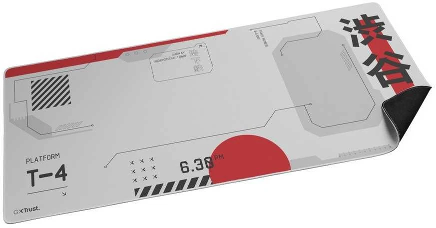 Trust GXT 759 XXL žaidimų pelės kilimėlis | Japan Baltas