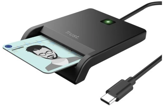 Trust Skaitytuvas id primo smartcard usb-c