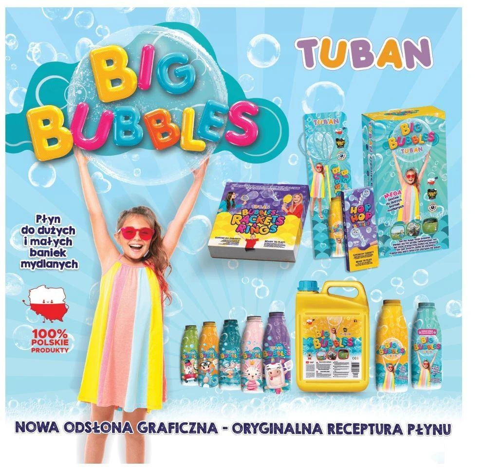 Tuban Komplekts - 12 x Muilo burbulų skystis (250 ml)