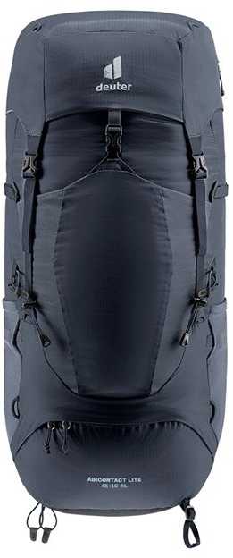 Deuter Aircontact Lite 45+10 SL moteriška žygio kuprinė Juodas
