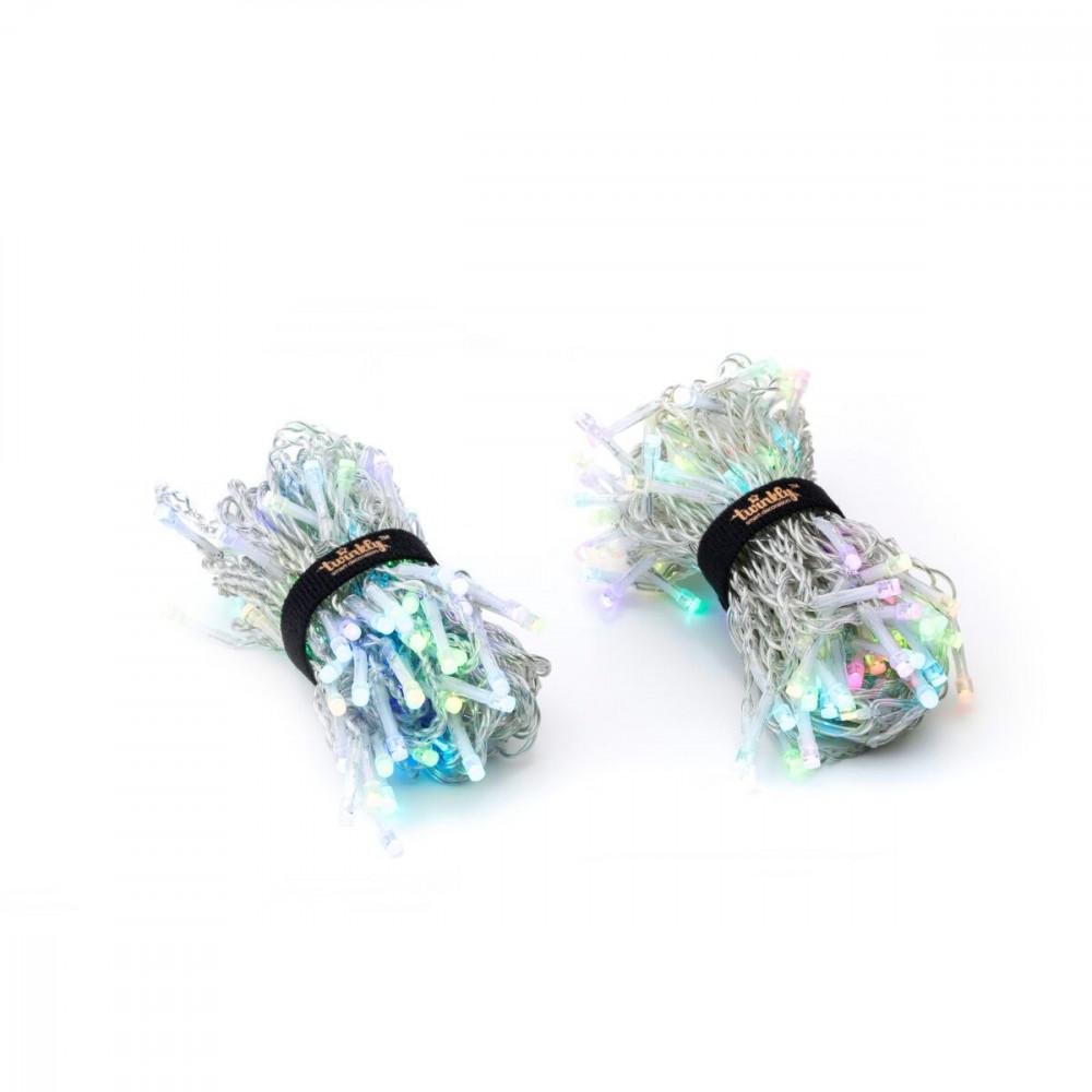 Kalėdinė išmanioji lempučių girlianda Twinkly Icicle 190 LED RGB, varvekliai, daugiaspalvės