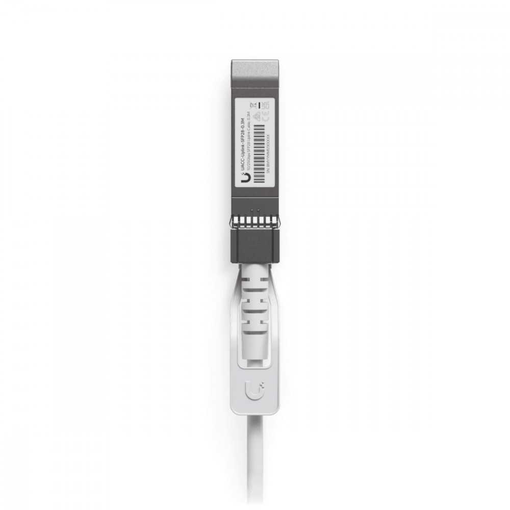 Ubiquiti UACC-Uplink-SFP28-0.3M kabelis InfiniBand / šviesolaidinis 0.3 m Baltas