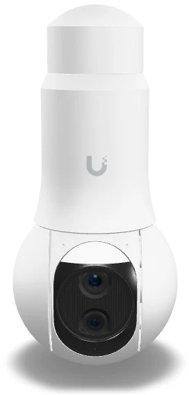 UBIQUITI UVC-G6-PTZ-W 4K dviejų objektyvų kamera su 10 kartų hibridiniu ZO
