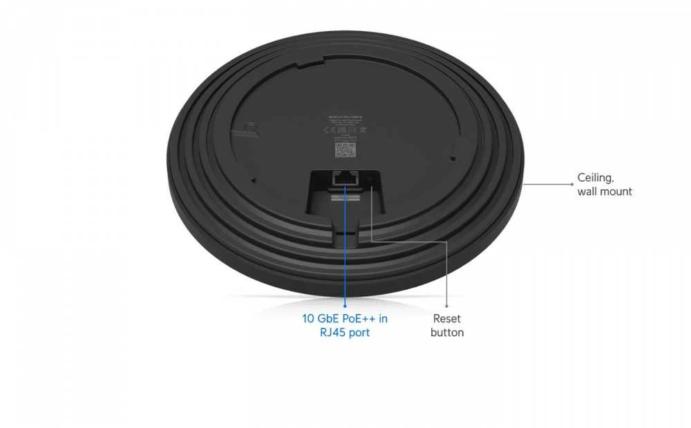Maršrutizatorius UBIQUITI U7-PRO-XGS-B WIFI 7 ACCESS POINT WITH 10/5/2.5/1GBE