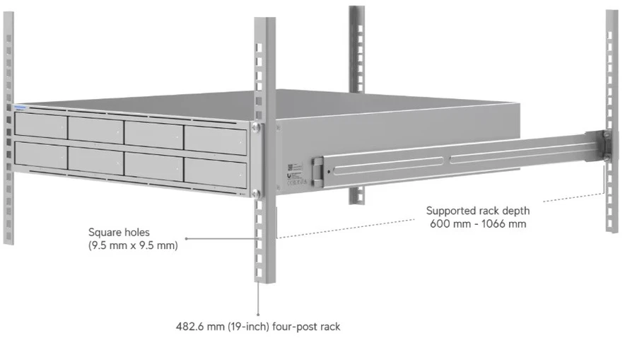 Serveris UBIQUITI UNAS PRO 8