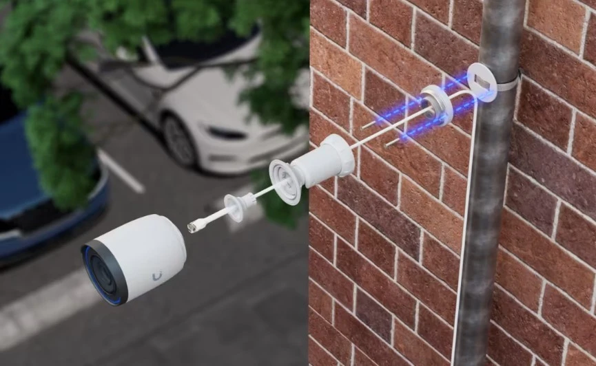 „UBIQUITI G6“ KURKINĖ VISŲ ORŲ 4K POE KAMERA SU 1/1,8 COLIO 8 MP VAIZDO JUTIKLIU, DAUGIAFUNKCINIU DIRBINIO INTELEKTRONINIU VARIKLIU IR TOLINO NUOTOLIO IR NAKTINIS MATYMAS