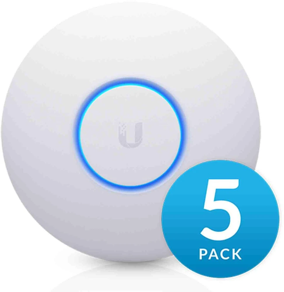 Maršrutizatorius Ubiquiti UniFi UAP-nanoHD-5 4x4 MU-MIMO 802.11AC Wave 2 prieigos taškas, 5 vnt. pakuotė | UniFi | UAP-nanoHD-5Pack | 802.11ac | 1733 Mbit/s | 10/100/1000 Mbit/s | Ethernet LAN (RJ-45) jungtys: 1 | MU-MiMO: Taip