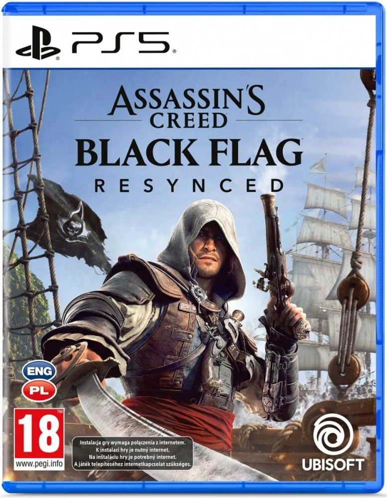 „Ubisoft Gra“ „PlayStation 5“ „Assassins Creed“ juodas vėliavos sinchronizavimas