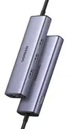 ŠAKOTĖLIS Ugreen CM512 15598 6in1 USB-C – 3x USB-A 3.0 / HDMI / RJ45 / USB-C PD - pilka