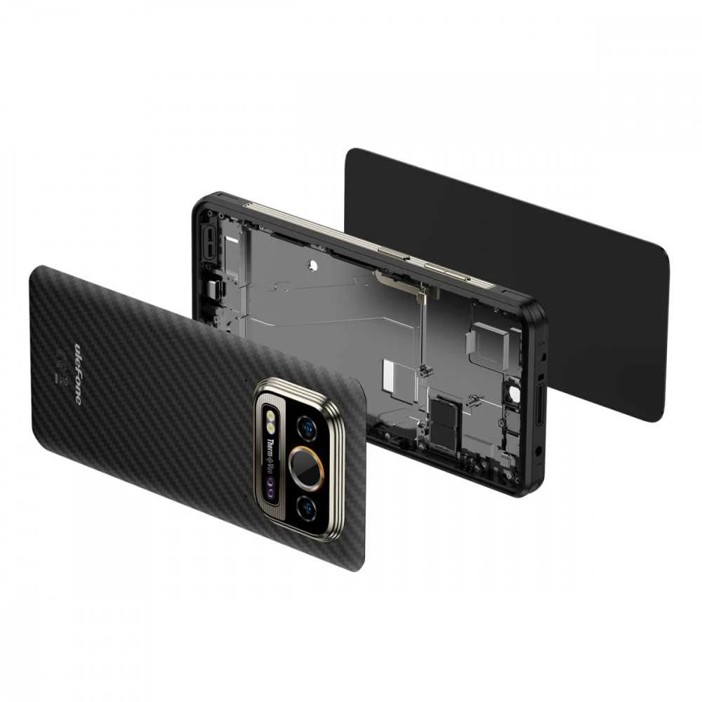 ULF Ulefone Armor 25T 8/256GB Frost Juodas be įkroviklio