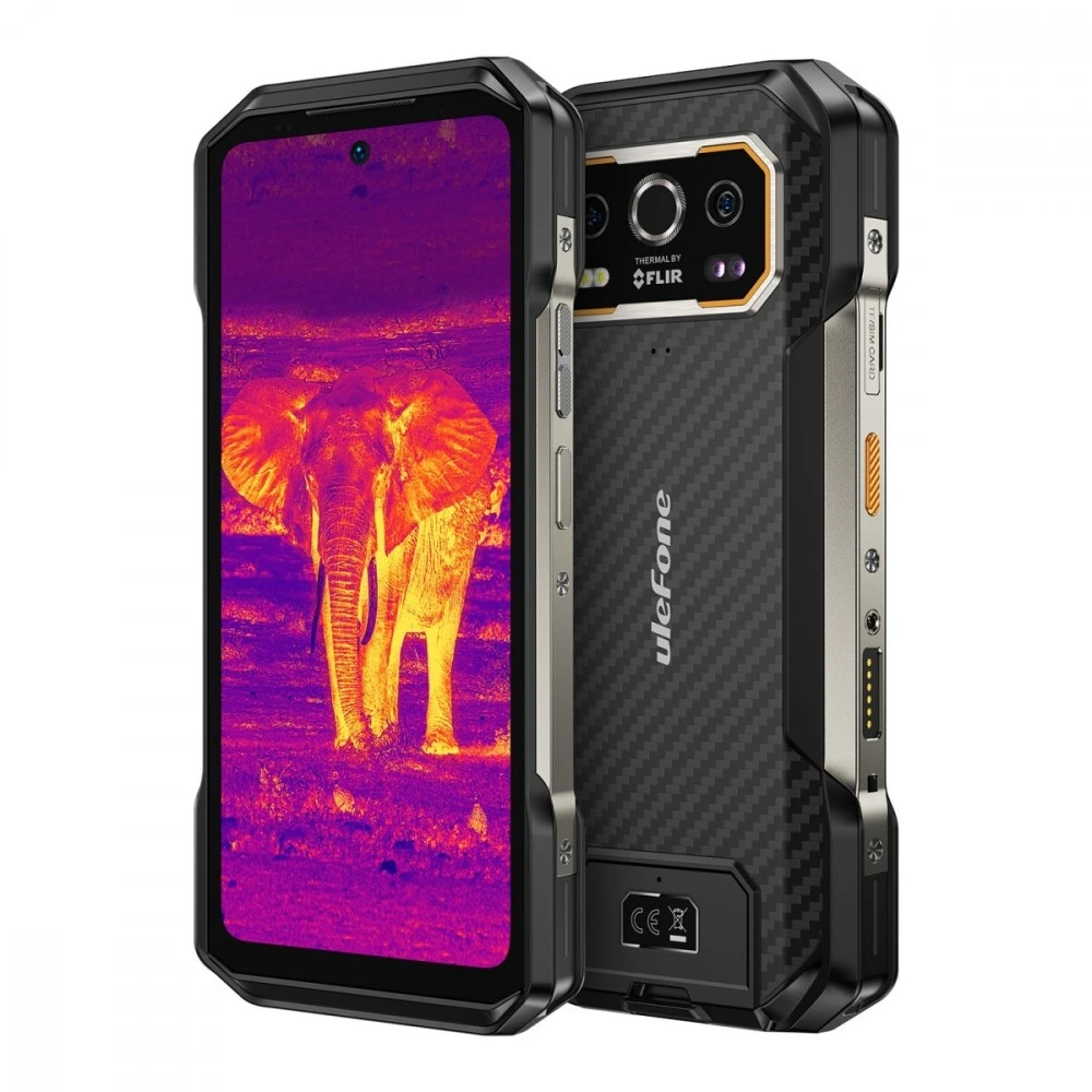 Išmanusis telefonas UleFone Armor 27T 12/256GB Juodas (UF-A27T_NC/BK)