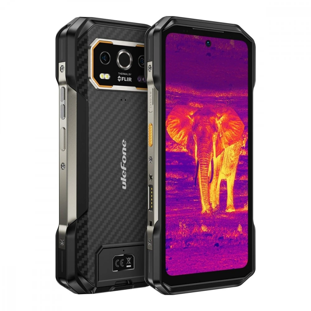 Išmanusis telefonas UleFone Armor 27T 12/256GB Juodas (UF-A27T_NC/BK)