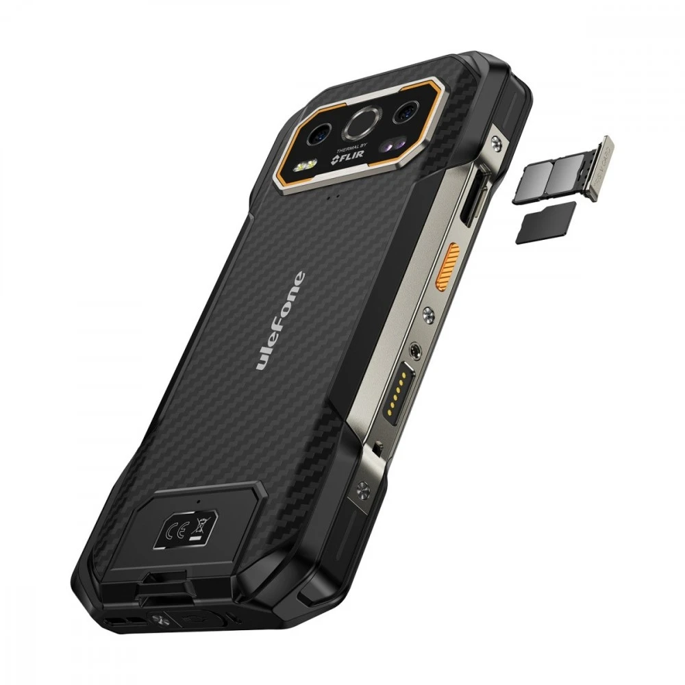 Išmanusis telefonas UleFone Armor 27T 12/256GB Juodas (UF-A27T_NC/BK)