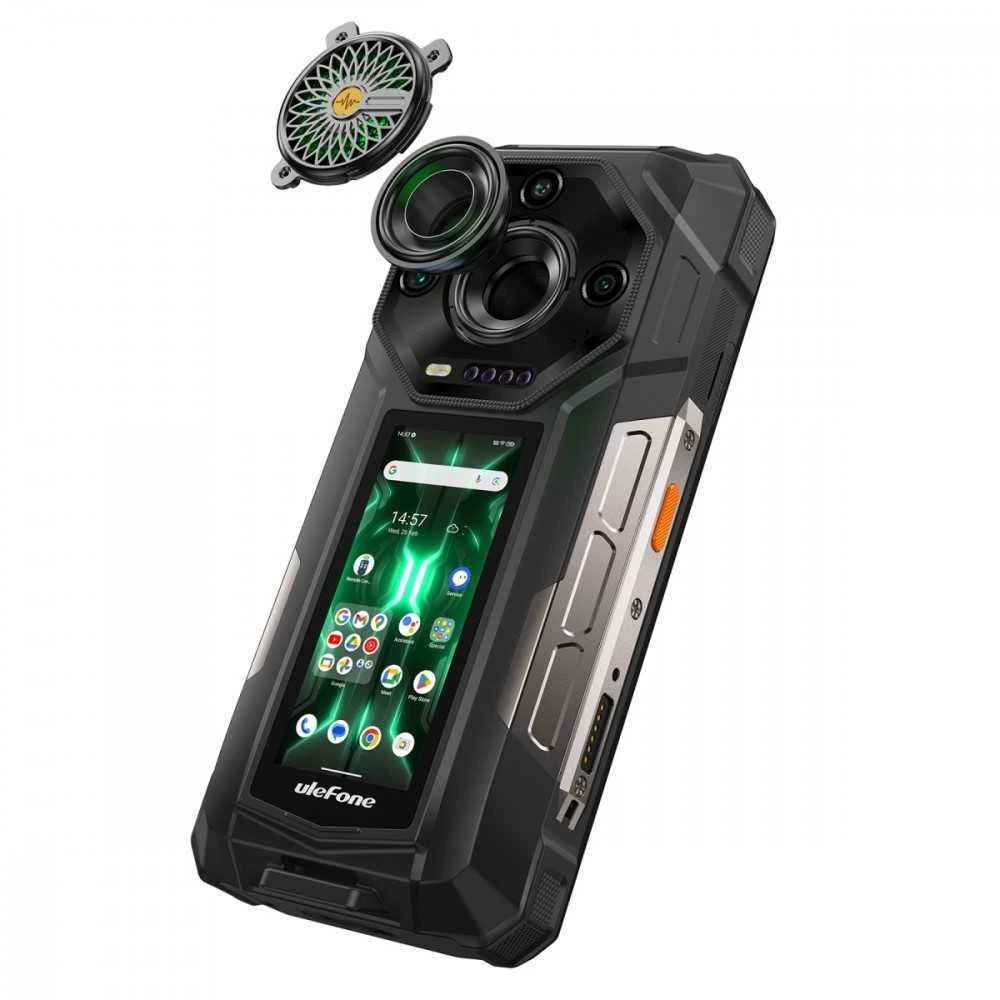 Išmanusis telefonas UleFone Armor 33 Pro 5G 16/512GB Juodas (UF-A33P)