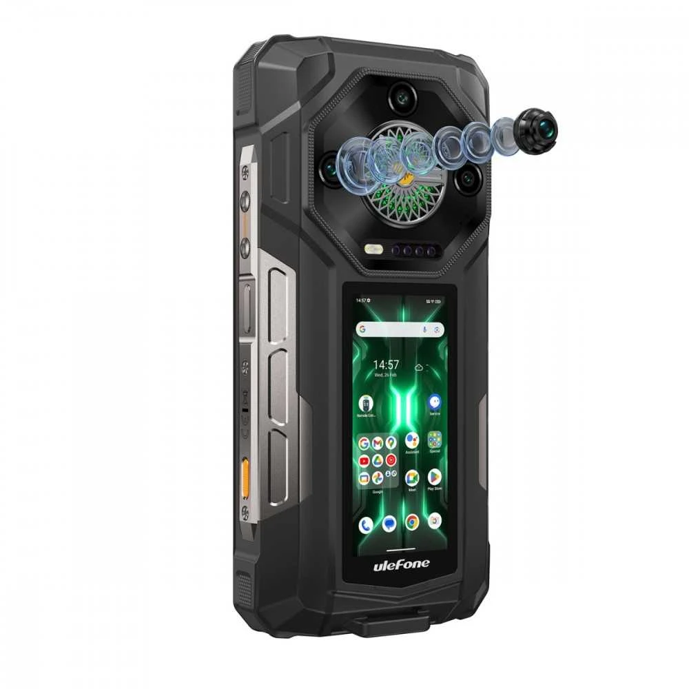 Išmanusis telefonas UleFone Armor 33 Pro 5G 16/512GB Juodas (UF-A33P)