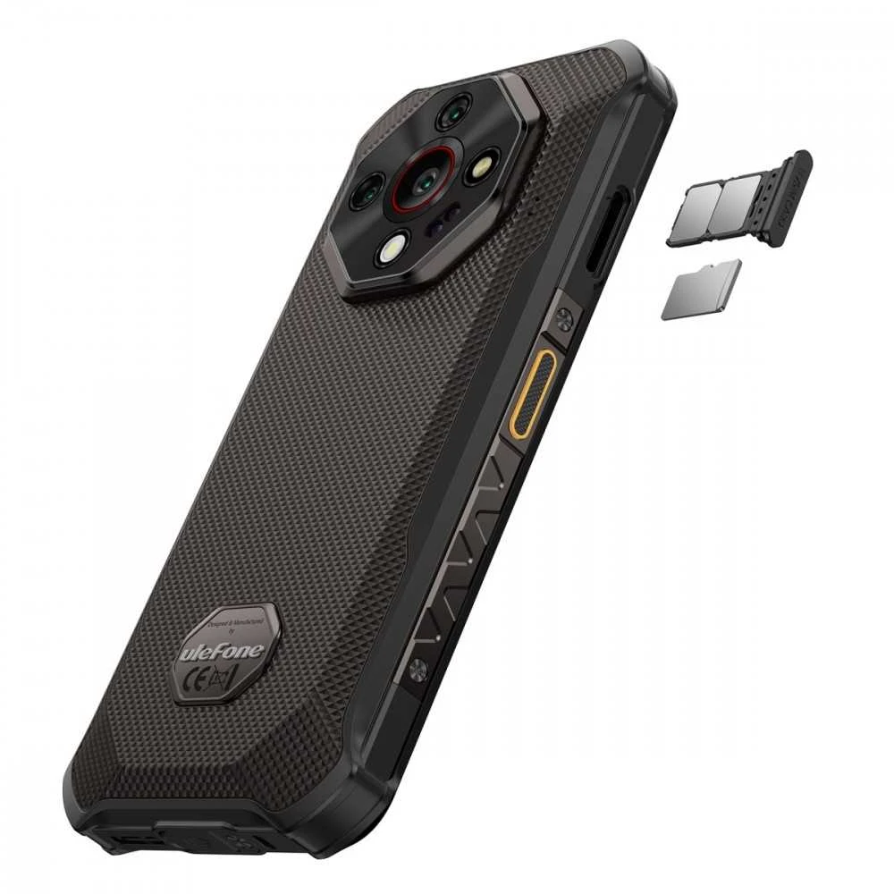 Išmanusis telefonas UleFone Armor X16 Pro 5G 8/256GB Juodas (UF-AX16P/BK)